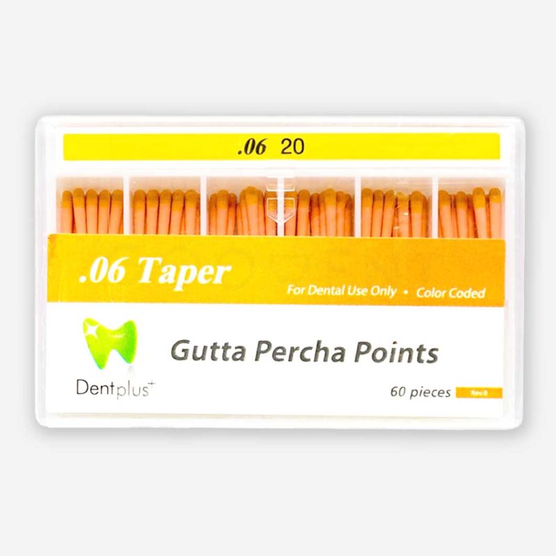 گوتا پرکا دنت پلاس 6 درصد Dent plus Gutta Percha Points