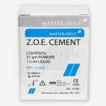 سمان موقت زینک اکساید اوژنول مستردنت Masterdent Z.O.E. Cement