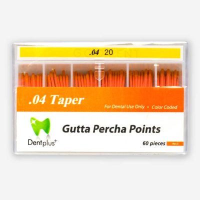 گوتا پرکا دنت پلاس 4 درصد Dent plus Gutta Percha Points