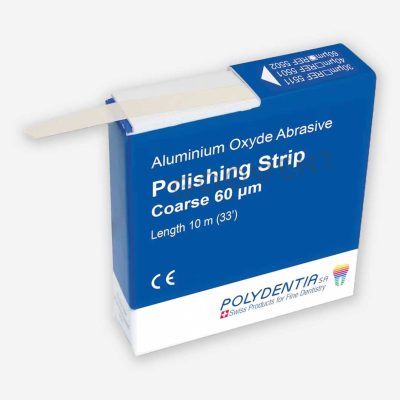 نوار پرداخت شفاف Polydentia Abrasive Polishing Strip